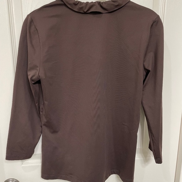 J. McLaughlin Long Sleeve Durham top - Picture 2 of 3